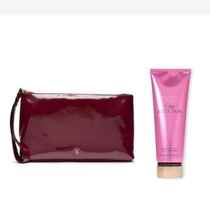 Victoria's Secret Makeup Bag and Lotion